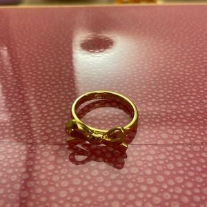 Kate Spade Gold Bow Ring